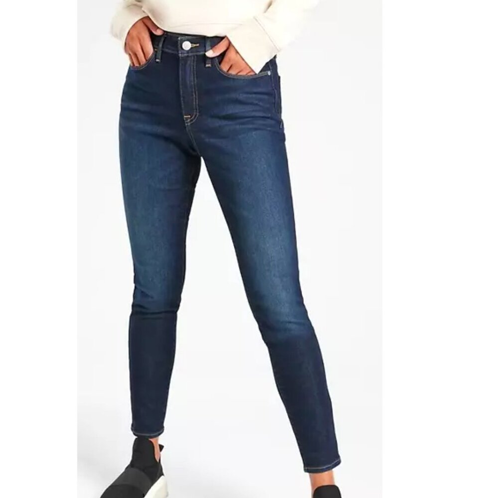 Athleta Sculptek Ultra Skinny Jeans - Dark Wash - Size 4
